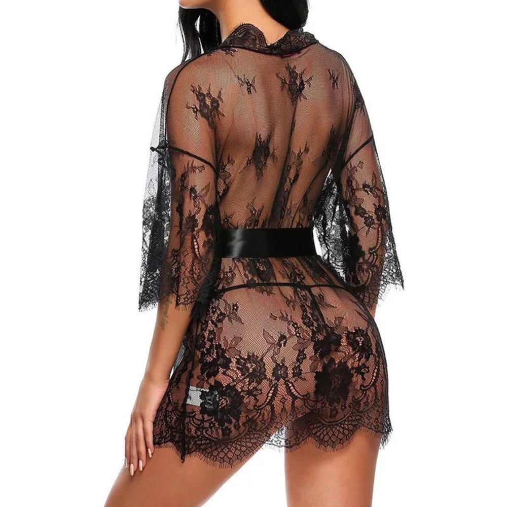 Hot Fashion Lingerie transparent V-Neck - Picture 3 of 4